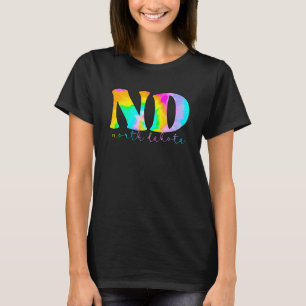 Camiseta Dakota do Norte Nd Tie Dye