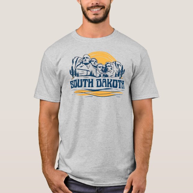 Camiseta Dakota do Sul Estados Unidos da América (Frente)