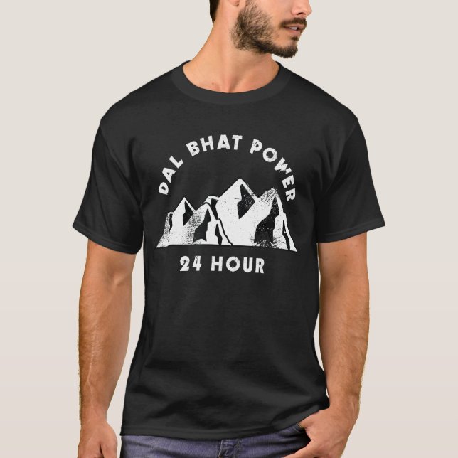 Camiseta Dal Bhat Power 24 Hour Nepal Gift (Frente)