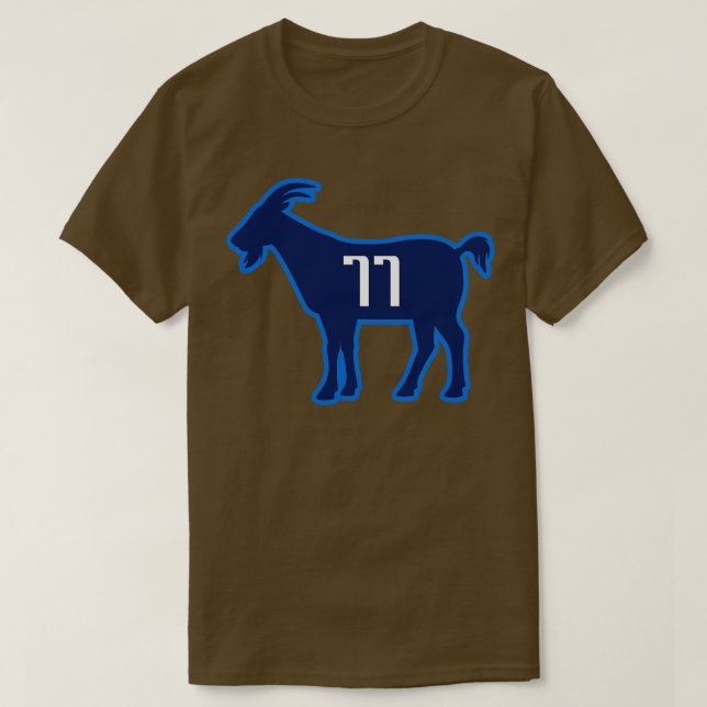 Camiseta DAL GOAT 77 Azul Claro (Frente do Design)