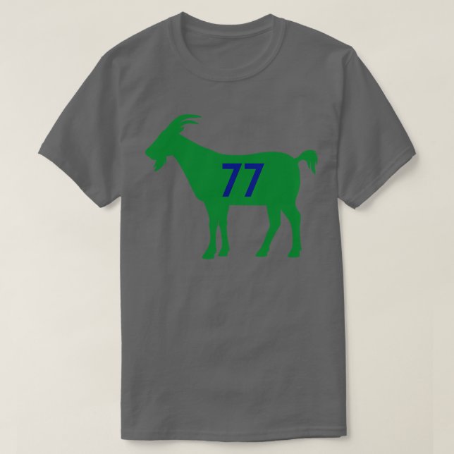 Camiseta DAL GOAT 77 Royal (Frente do Design)