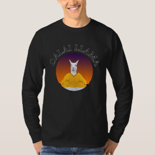 Camiseta Dalai lama traje de ioga lama dalai llama