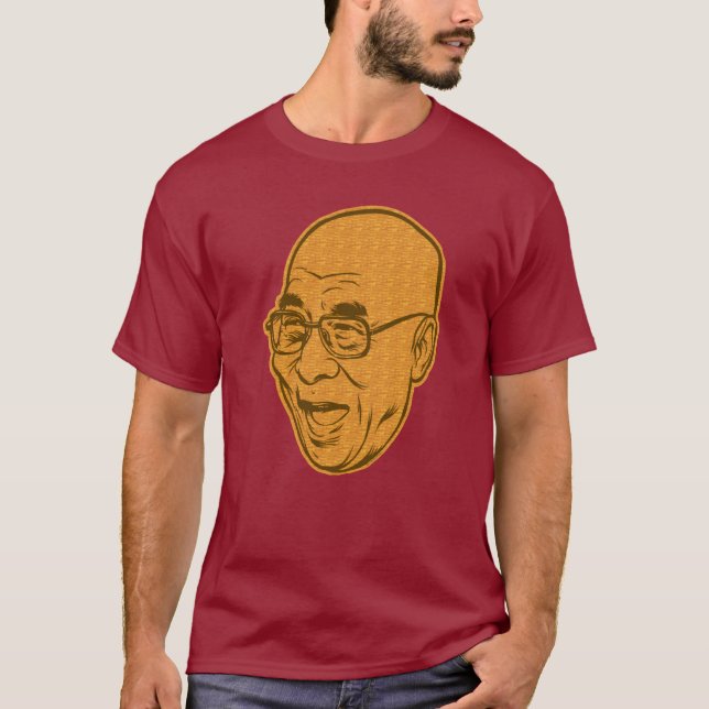 Camiseta Dalai Lama XIV Laughing (Frente)