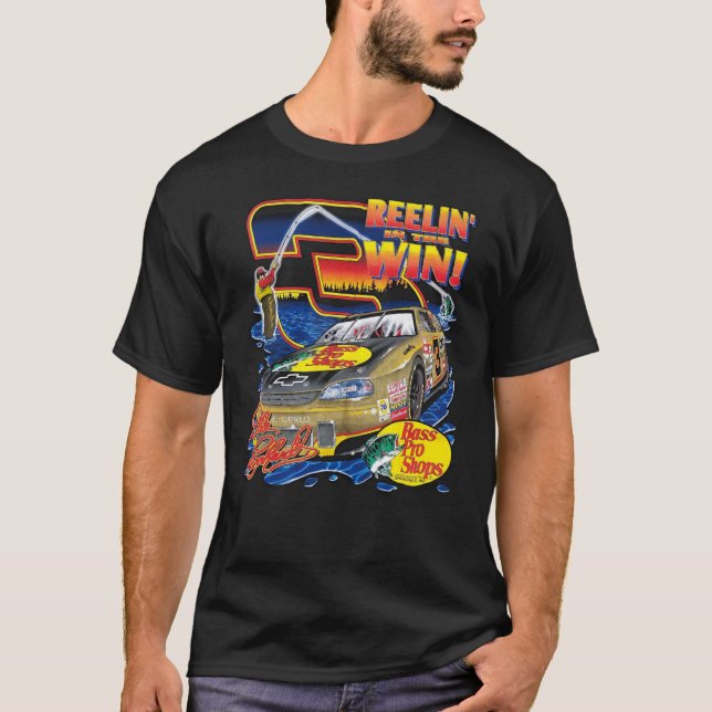 Camiseta Dale Earnhardt Reelin No Win Essential T-Shir (Frente)