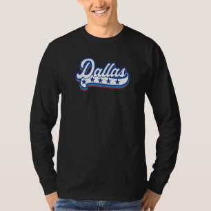 Camiseta Dallas 4 De Julho American Flag Usa America Tex