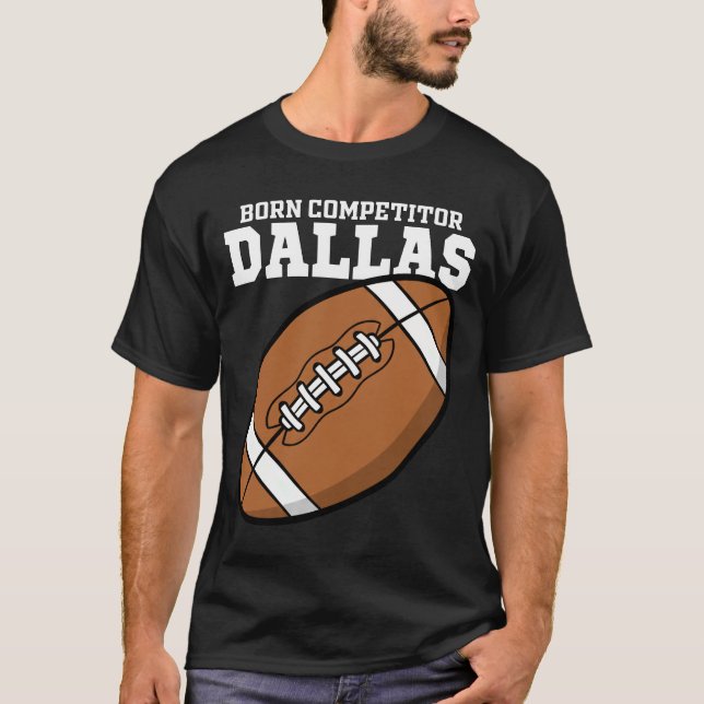 CAMISETA DALLAS BORN COMPETITOR - TEXAS FOOTBALL (Frente)