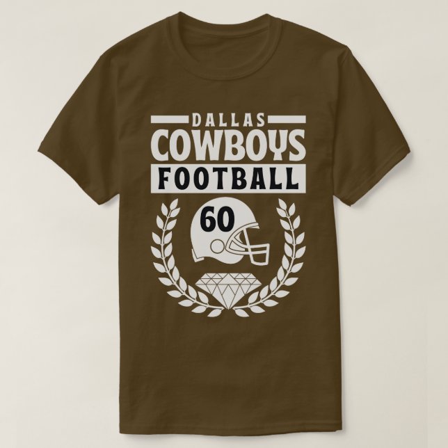 Camiseta Dallas Cowboys 1960 American (Frente do Design)