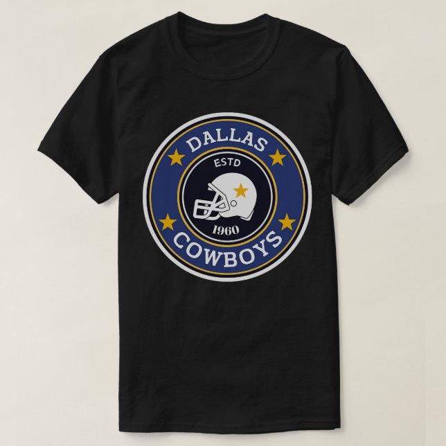 Camiseta Dallas Cowboys - estilo TShirt (Frente do Design)
