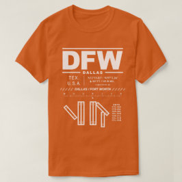 Camiseta Dallas Fort Worth Int'l Airport DFW T-Shirt