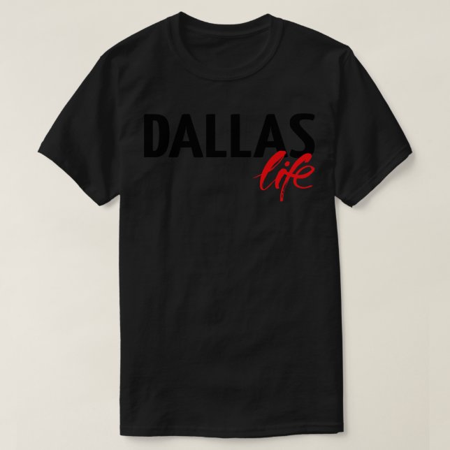 Camiseta Dallas Life (Frente do Design)