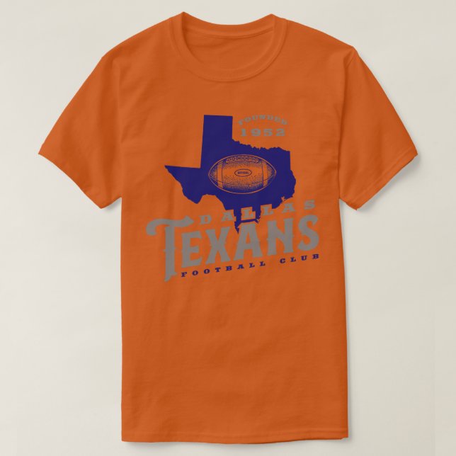 Camiseta Dallas Texans (Frente do Design)