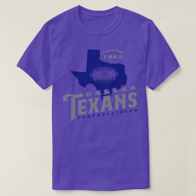 Camiseta Dallas Texans (Frente do Design)