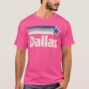 Camiseta Dallas Texas City Strong Dallas Tx Blue Stripes Ru
