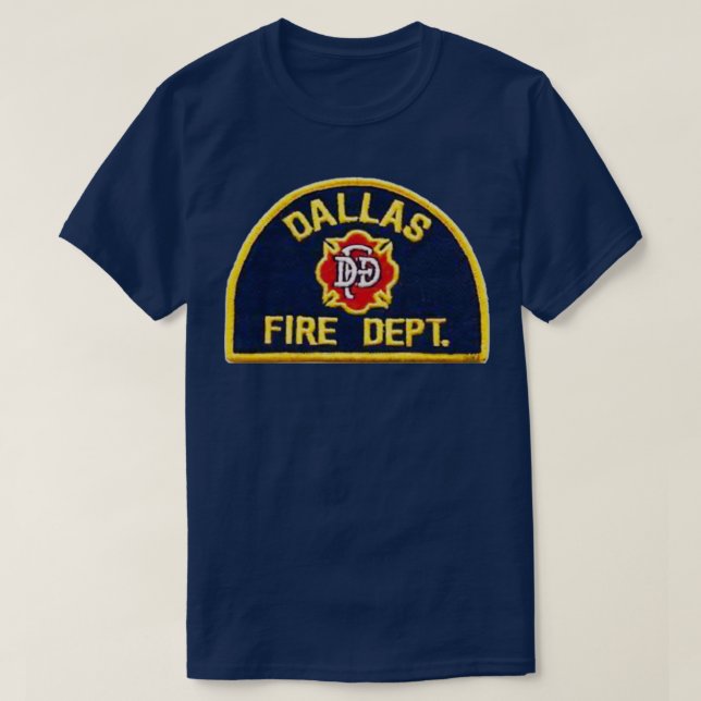 Camiseta Dallas Texas Fire Department (Frente do Design)