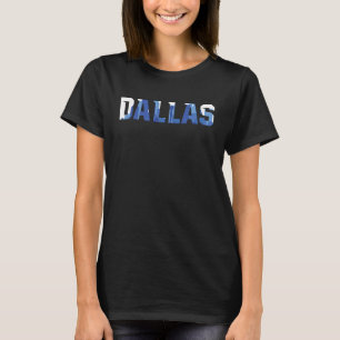 Camiseta Dallas Texas TX EUA Grande D Texano Patriota Ameri