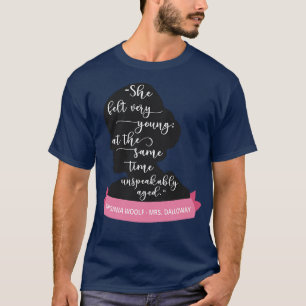 Camiseta Dalloway Cote III Virginia Woolf Silhouette