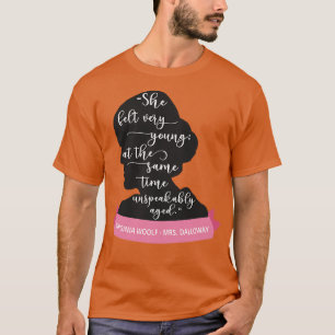 Camiseta Dalloway Cote III Virginia Woolf Silhouette