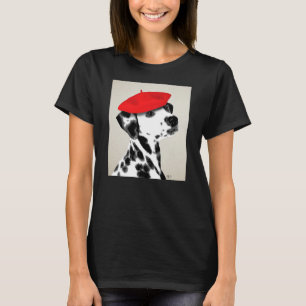 Camiseta Dalmácia com Berete Vermelho