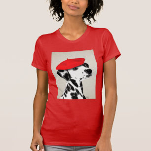 Camiseta Dalmácia com Berete Vermelho