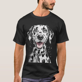 Camiseta Dalmácia Happy Face dog