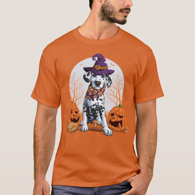 Camiseta Dalmaciana do Halloween (Frente)