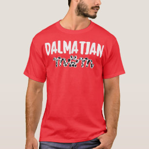 Camiseta Dalmaciana Mãe Engraçada Proprietária De Cachorros