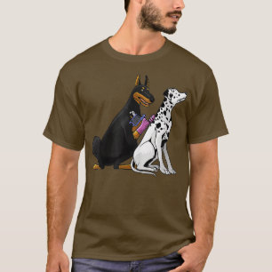 Camiseta Dalmaciano Doberman Legal Tatuador Presente Ta