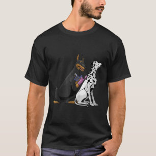 Camiseta Dalmaciano Doberman Legal Tatuador Presente Ta