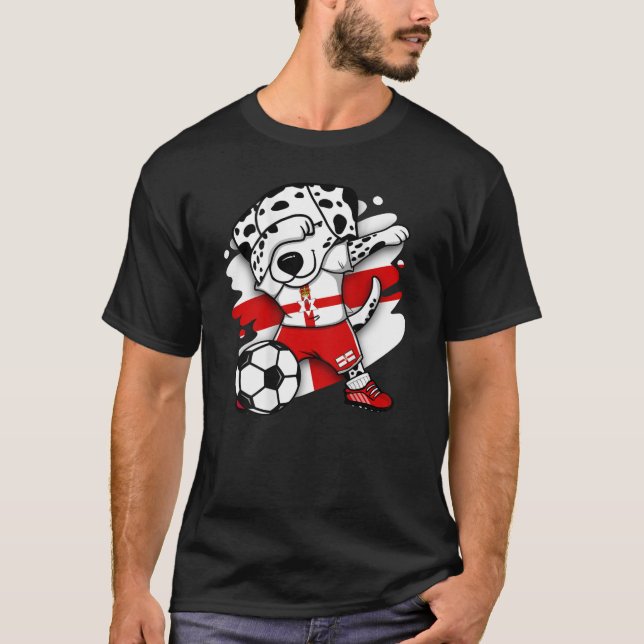 Camiseta Dalmaciano Irlanda Norte: Ventiladores de futebol (Frente)