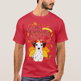 Camiseta Dalmaciano Vestindo Turquia Queda Outono