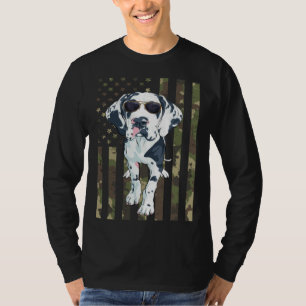 Camiseta Dálmata Homens Mulheres Dalmatas Pai Mãe Camo EUA