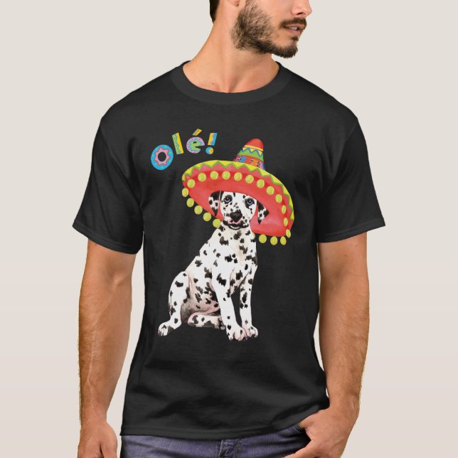 Camiseta Dalmatian da festa (Frente)
