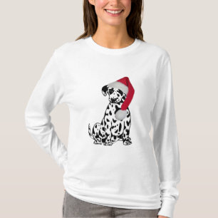 Camiseta Dalmatian do Natal