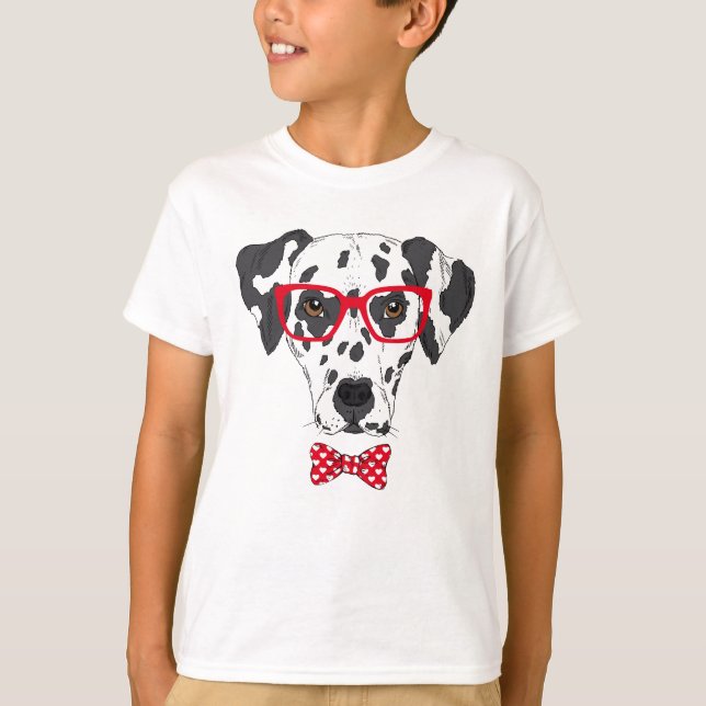 Camiseta Dalmatian elegante (Frente)