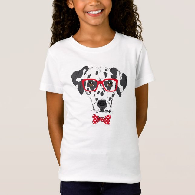 Camiseta Dalmatian elegante (Frente)