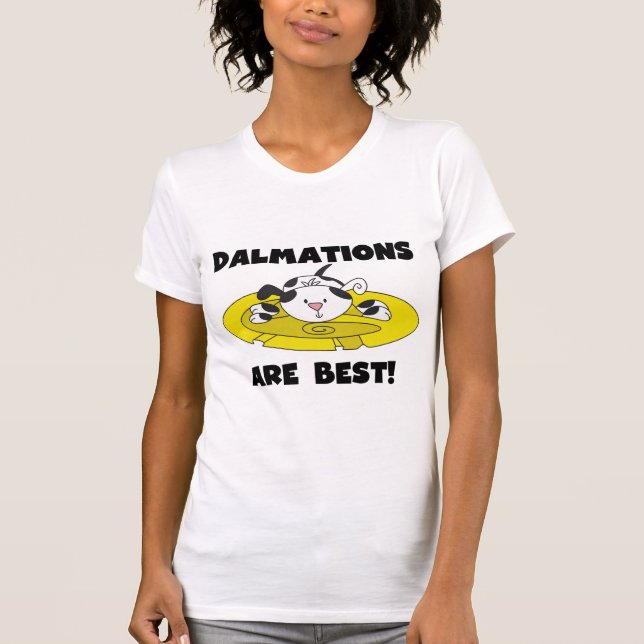 Camiseta Dalmations é os melhores t-shirt e presentes (Frente)