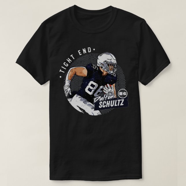 Camiseta Dalton Schultz Dallas Dots TSirt (Frente do Design)