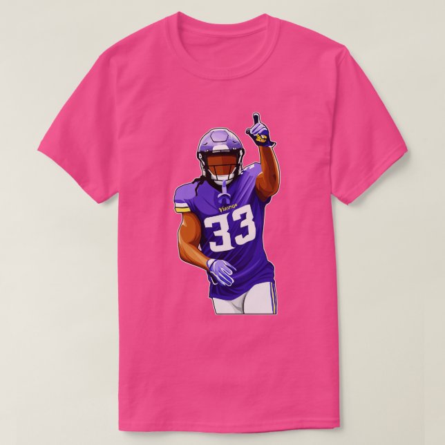 Camiseta Dalvin Cook Point to The Crowd TSirt (Frente do Design)