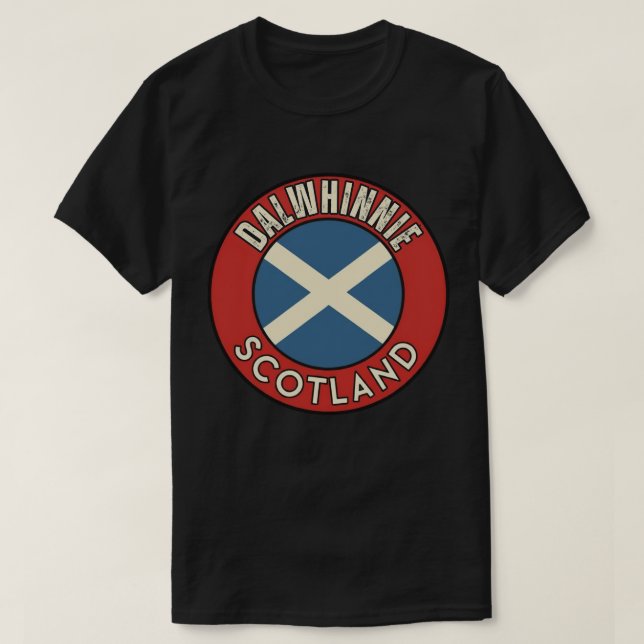 Camiseta Dalwhinnie, Escócia (Frente do Design)