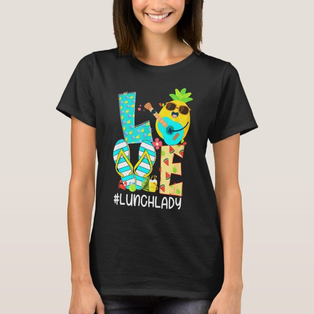 Camiseta Dama Alô Alô Fl De Férias De Verão (Frente)