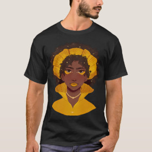 Camiseta dama amarela