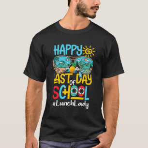 Camiseta Dama De Almoço De Dó No Último Dia Da Escola Brea