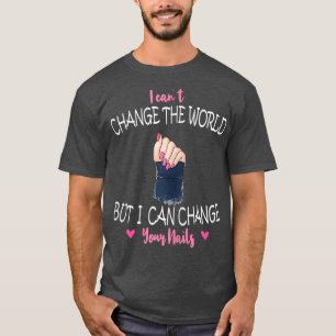 Camiseta Dama de esmalte de Nail Tech Nail
