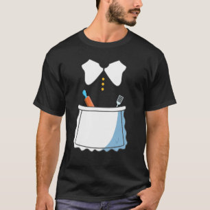 Camiseta Dama de Fantasia de Peregrino Dia de Ação de Graça