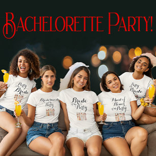 Camiseta Dama de Honor Personalizada da Festa de Despedida 
