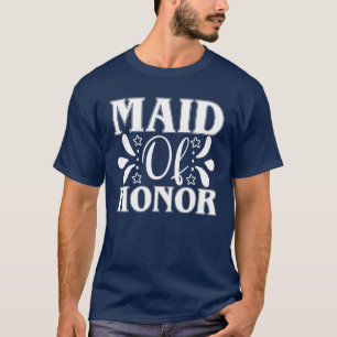 Camiseta Dama De Honra Combinando Fofo Para Despedida De So
