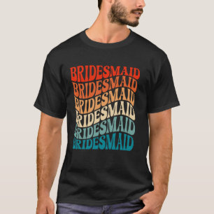 Camiseta Dama de honra despedida de solteira chá de noiva B