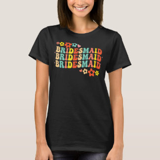 Camiseta Dama de Honra Esquadrão da Noiva Chá de Casa Groov