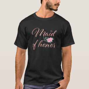 Camiseta Dama De Honra Feminina Festa De Despedida De Solte