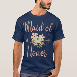 Camiseta Dama de honra Festa de casamento
